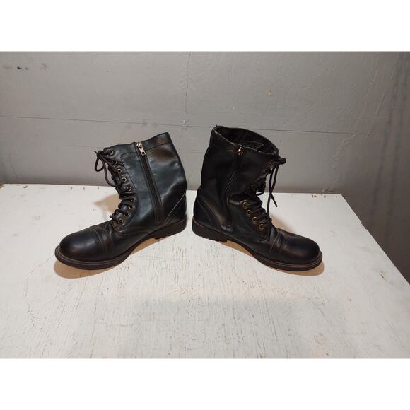 combat boots - Picture 3 of 5